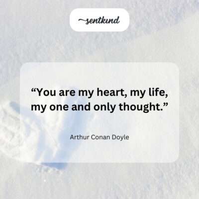 A single heart radiating outwards.
