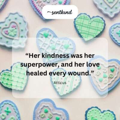 Love and kindness as ultimate healing forces.