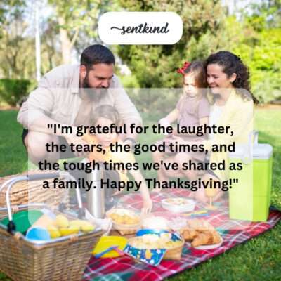 Grateful for all family moments.