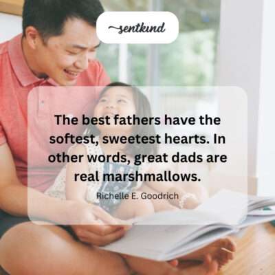 Marshmallow hearts of great dads.
