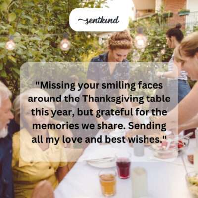 Missing you this Thanksgiving.