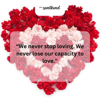 Love remains a constant in our lives.