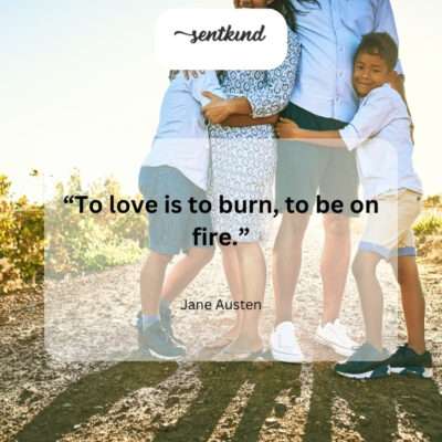 Love's fire consumes, transforming all it touches.