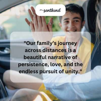 A story of love and unity across miles.