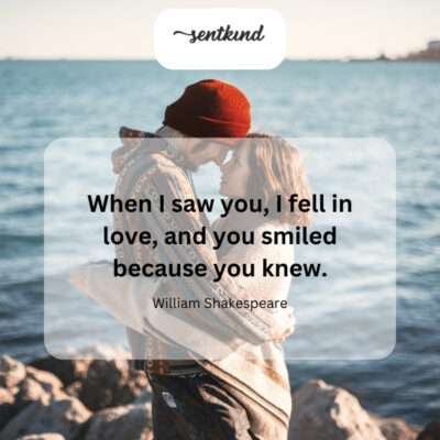 Love and recognition at first sight.