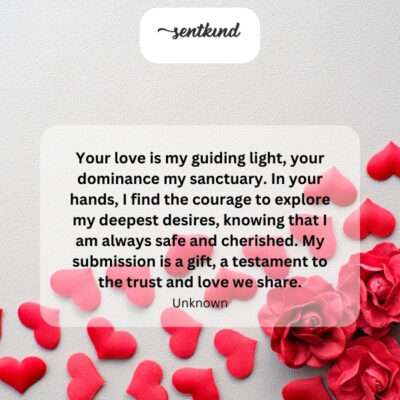 Love as light, dominance as sanctuary.