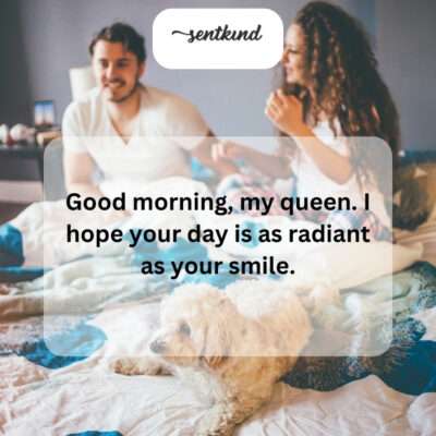 Her smile truly brightens my day.