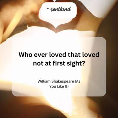 The nature of love at first sight.
