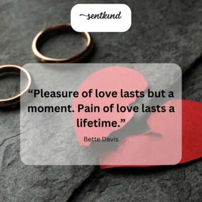Appreciating the fragility of love makes it stronger.