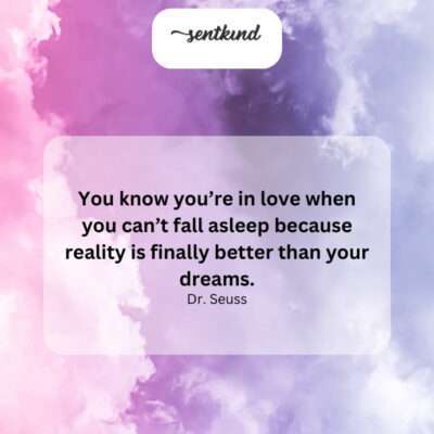 The joy of real love.