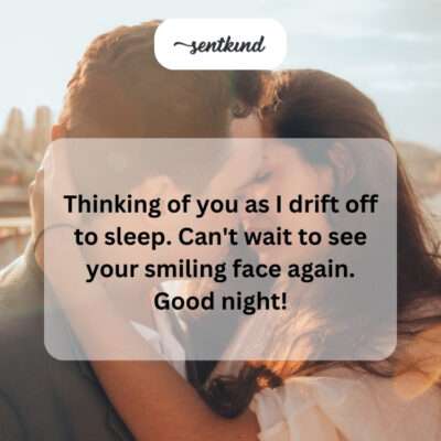 Dreaming of you, hoping to see you soon.