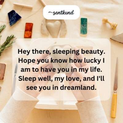 The message expresses deep appreciation and affection.