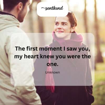 Heart knows true love.