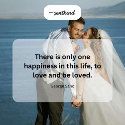 The simple joy of loving and being loved.