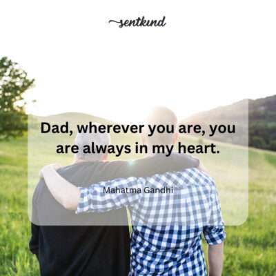 A father, forever in the heart.