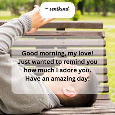 Sending love and wishing you a wonderful day!