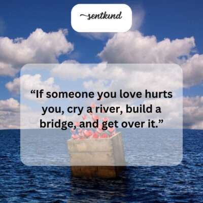 Healing from heartbreak involves acknowledging pain, then actively moving forward.