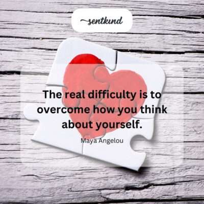 Challenge your self-perception.