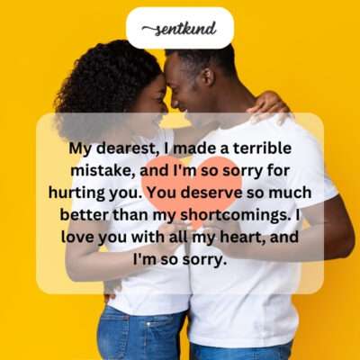 A heartfelt plea.