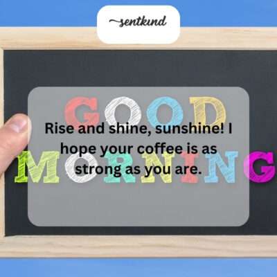 Start your day with energy and strength!
