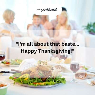 All about that baste.
