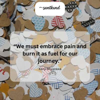 Transform pain into power to fuel your growth.