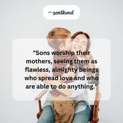 A son's perfect vision.