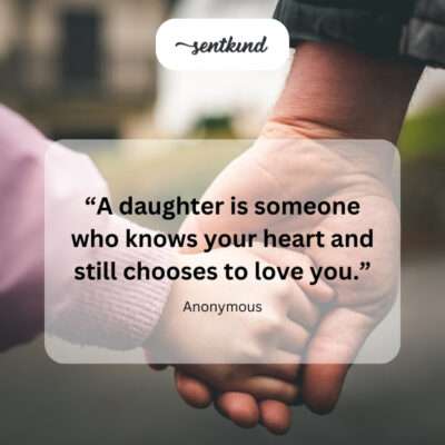 Unconditional love and understanding.