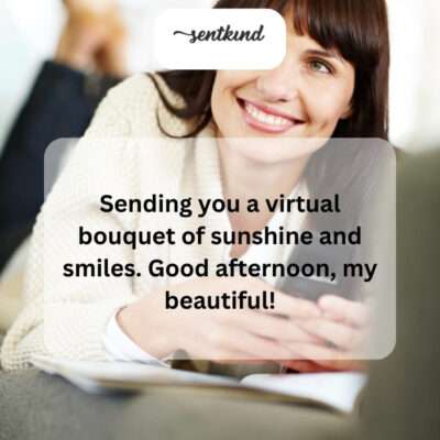 This virtual bouquet is a little ray of sunshine for your day.