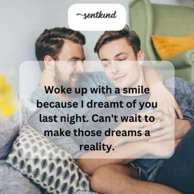 Such a sweet and romantic way to start the day!