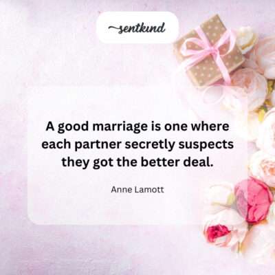 Better deal marriage.