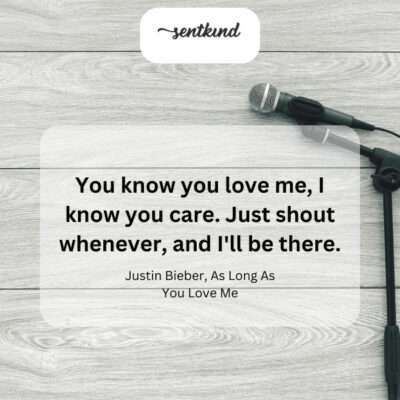 Love's assurance: Always there when needed.