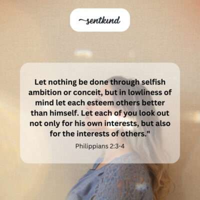 Value others above yourselves; look to their interests too.