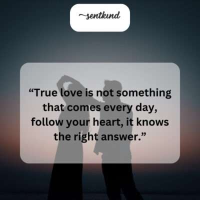 Trust your heart; it guides you to true love.
