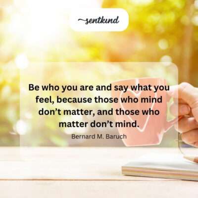 Be authentic.