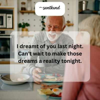 Last night's dream was just a preview; tonight, we make it real.