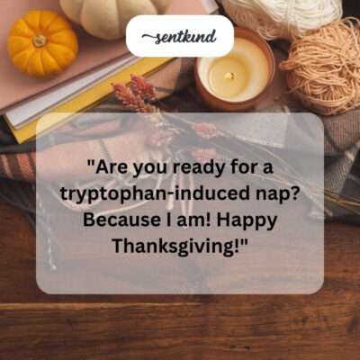 Tryptophan nap time!