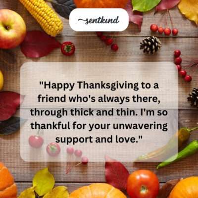 Thankful for your constant support.