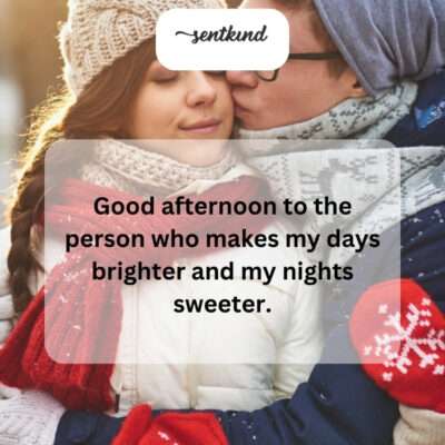 You are the sunshine that brightens my days.