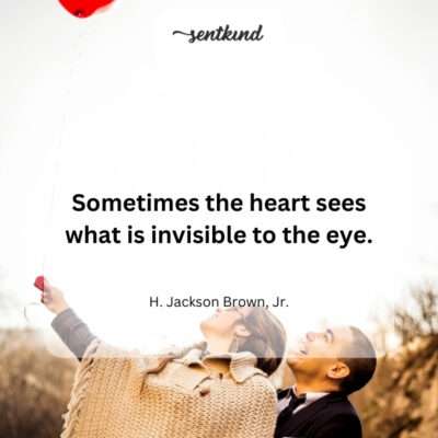 Heart seeing beyond sight