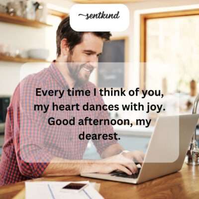 Your thought brightens my day.