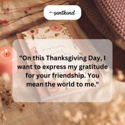 Grateful for your friendship today.