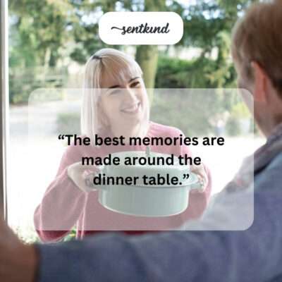 Dinner table memories.