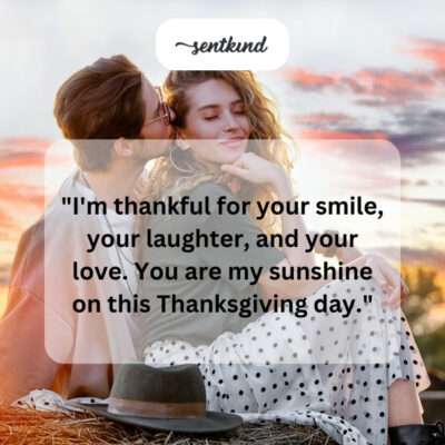 My sunshine.