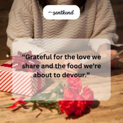 Shared love, delicious food.