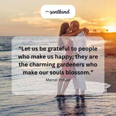 Gratitude for those who bring us joy.