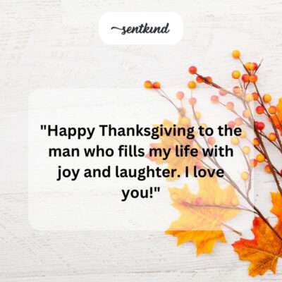 Grateful for him, always.