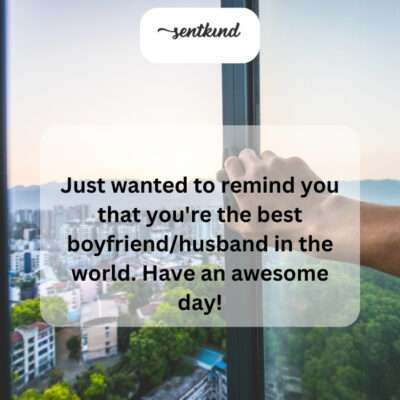 He's the best!
