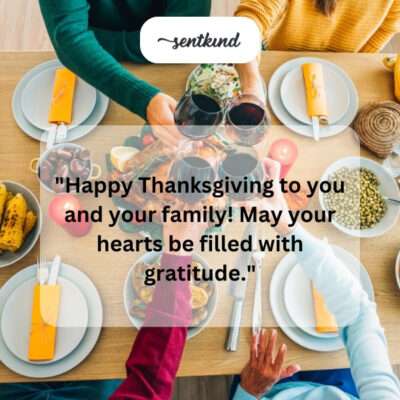 Happy Thanksgiving to your family.