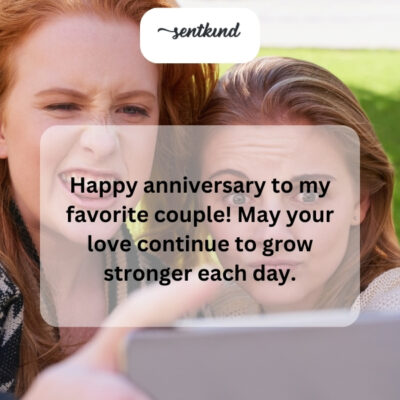 Wishing you both endless joy and love!